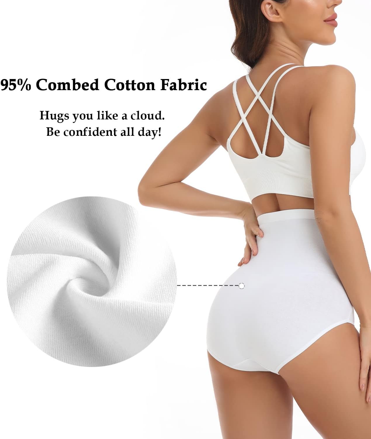 Detalle 2 de wirarpa Unterhosen Damen 4er Pack