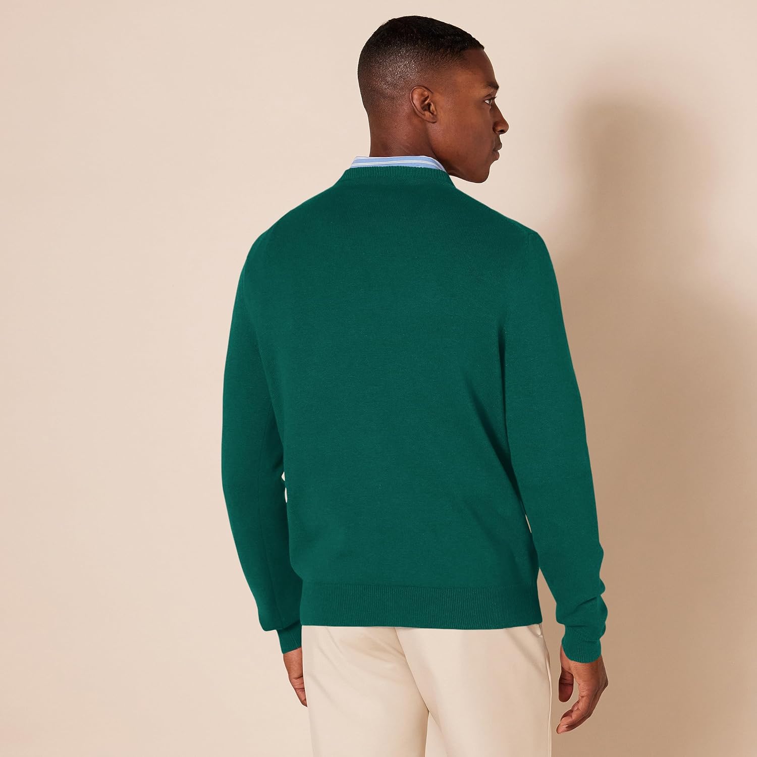 Thumbnail 1 de Amazon Essentials Men’s V-Neck Pullover Jumper (Big & Tall) – 100% Cotton everyday knit