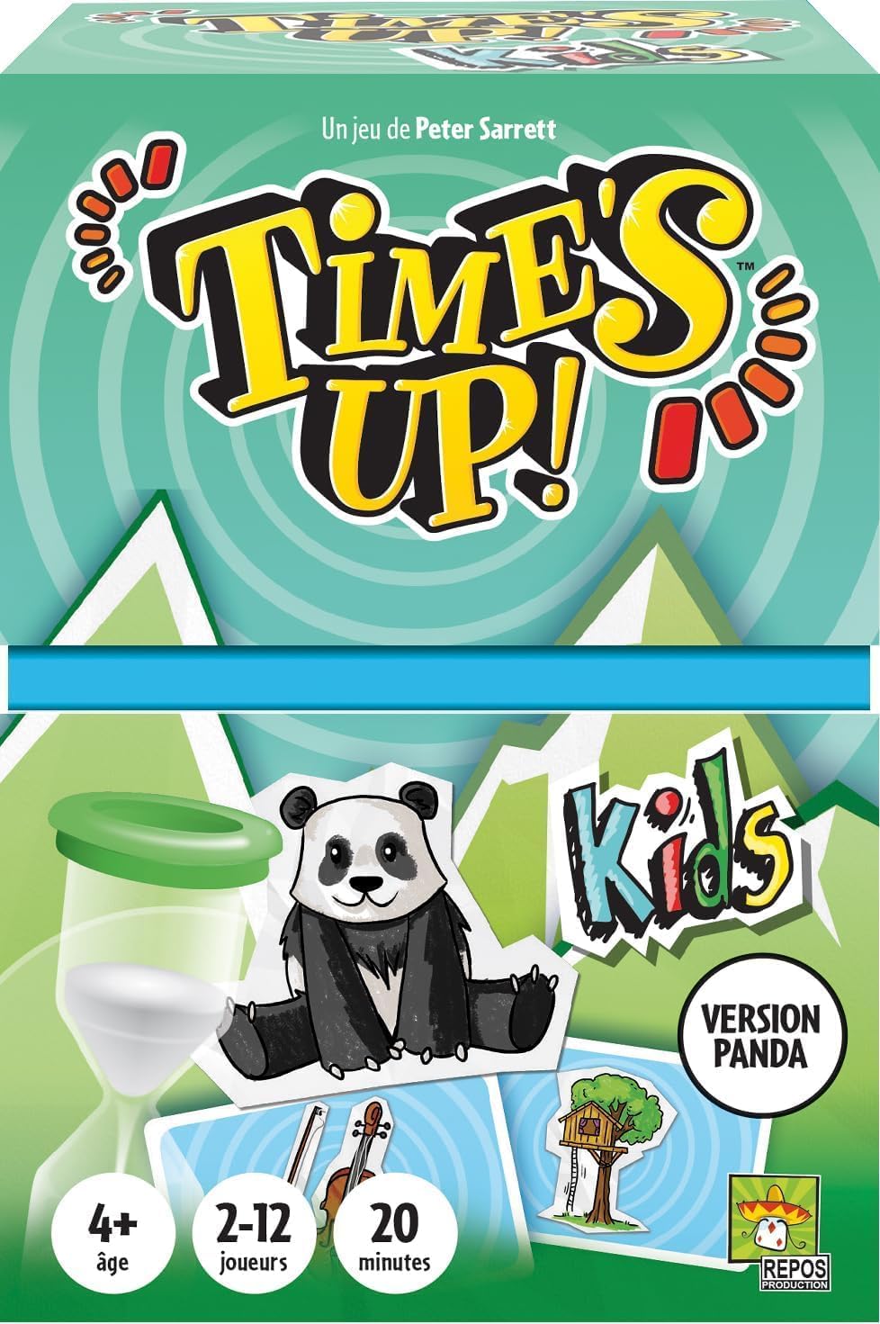 Detalle de Time's Up! Kids : Version Panda – Jeu de Société d'Asmodee