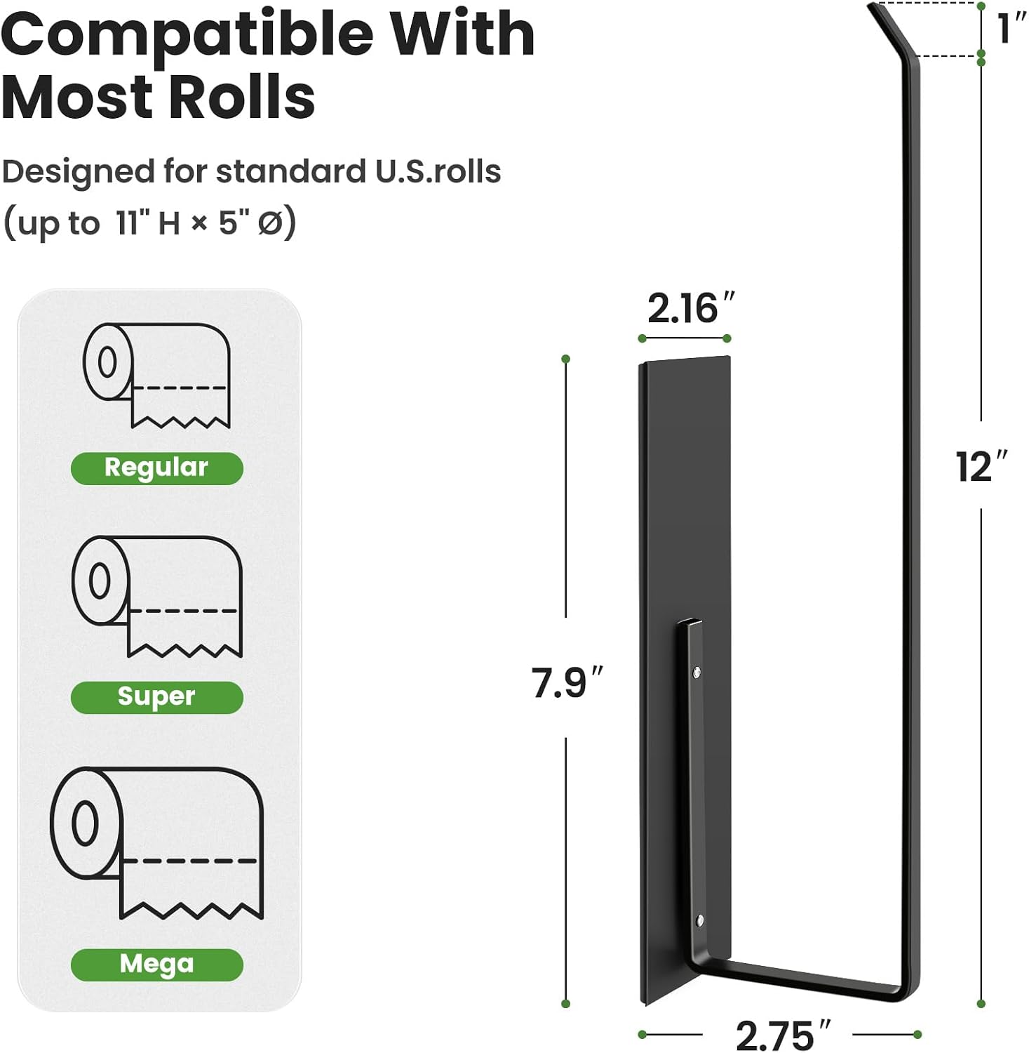 Detalle 2 de Magnetic Paper Towel Holder, 2-Pack