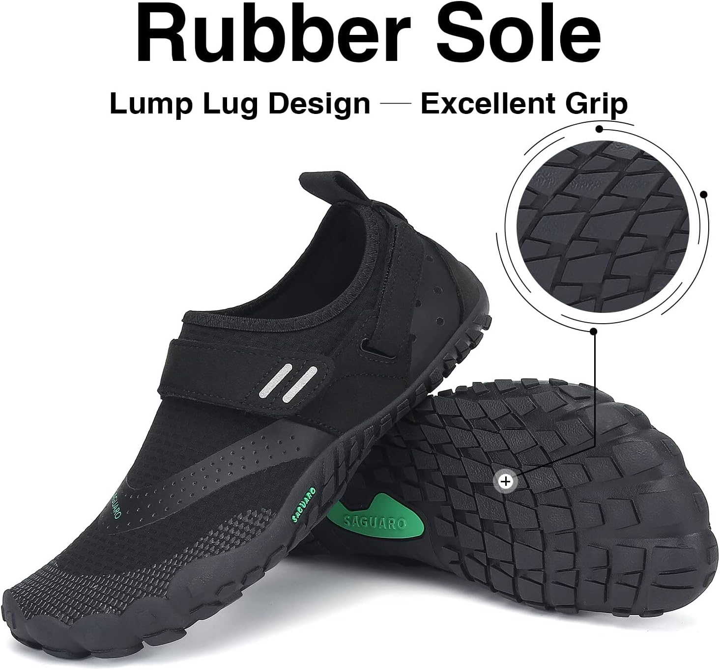 Thumbnail 6 de SAGUARO Homme Femme Chaussure Minimaliste Légère Antidérapante pour Trail et Fitness (GR.35-48 EU)