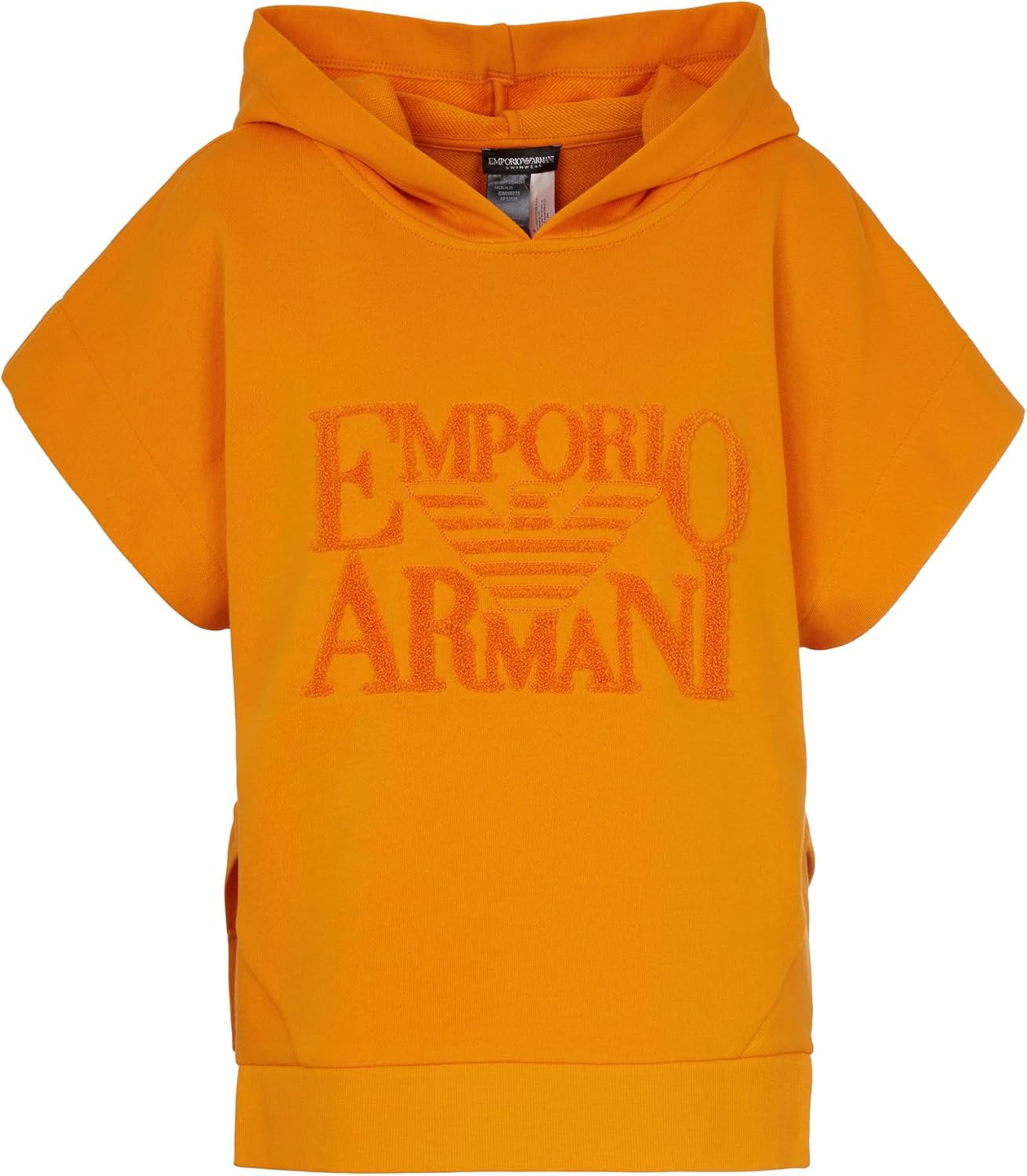 Detalle de Emporio Armani Sweatshirt T-Shirt Donna – stile semplice e comfort premium