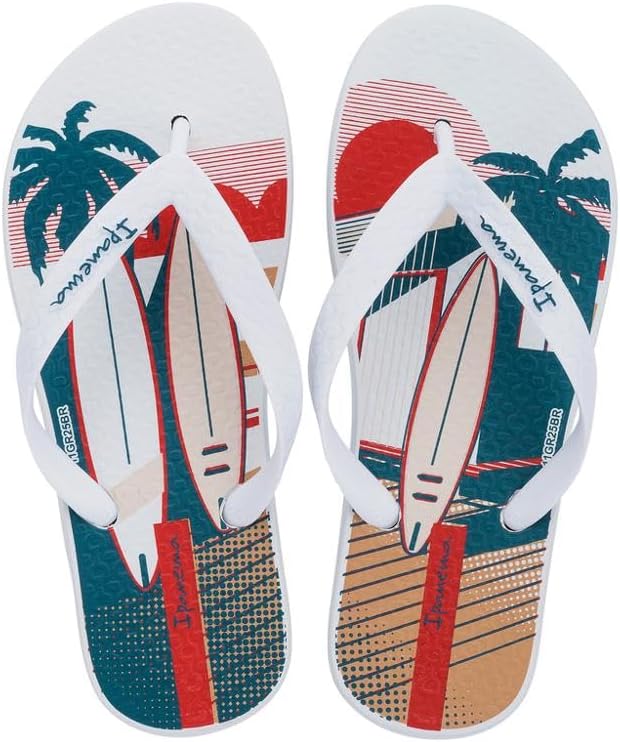 Detalle de Ipanema Temas Boys Kids Flip-Flop Garçon — Tongs colorées et confortables pour enfants