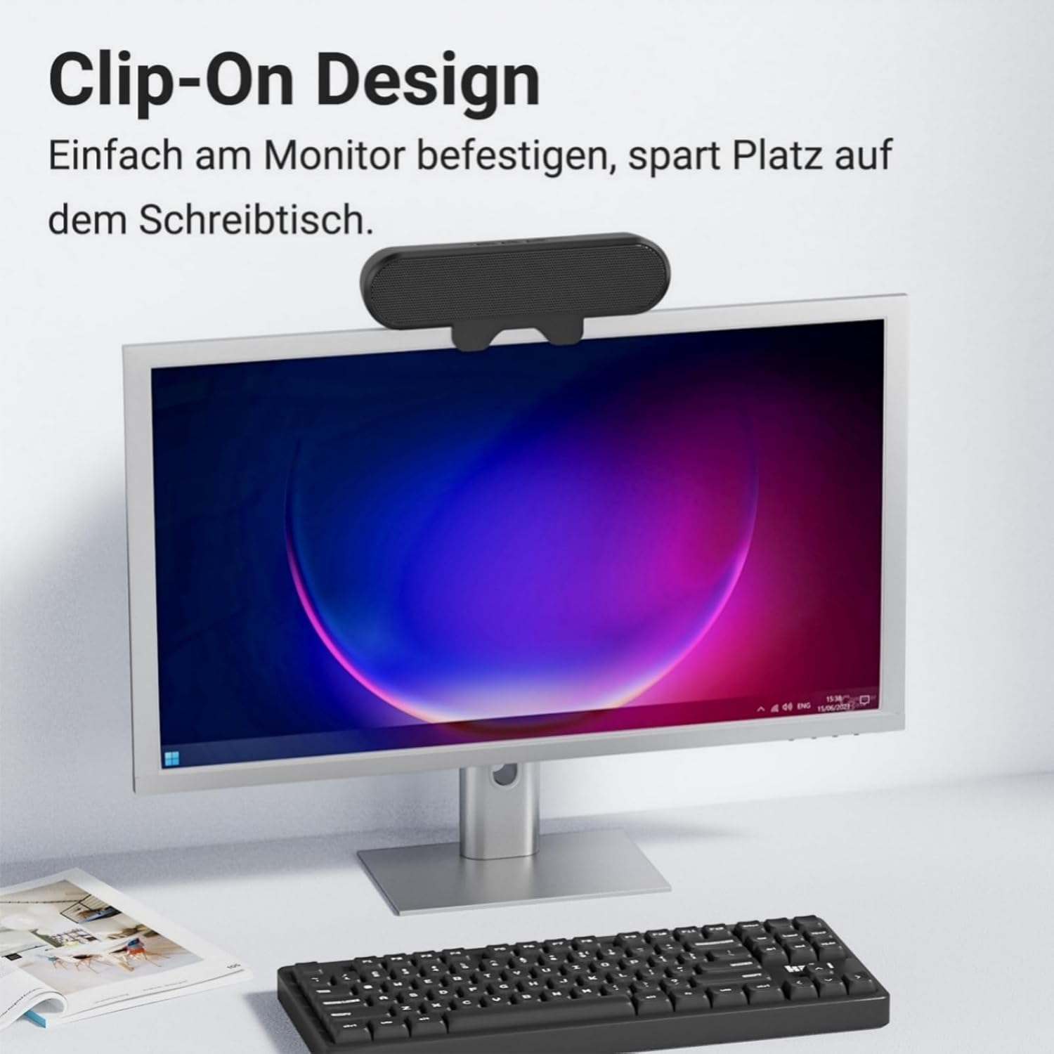 Thumbnail 2 de Inwa 10W PC Lautsprecher mit Clip-On