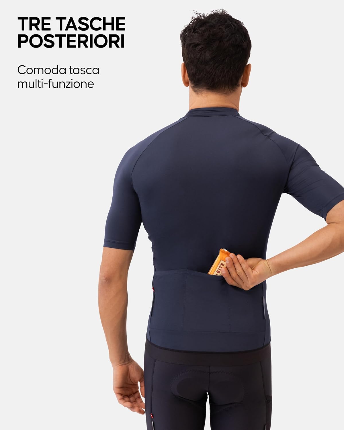 Detalle 2 de DANISH ENDURANCE Maglia da Ciclismo Traspirante