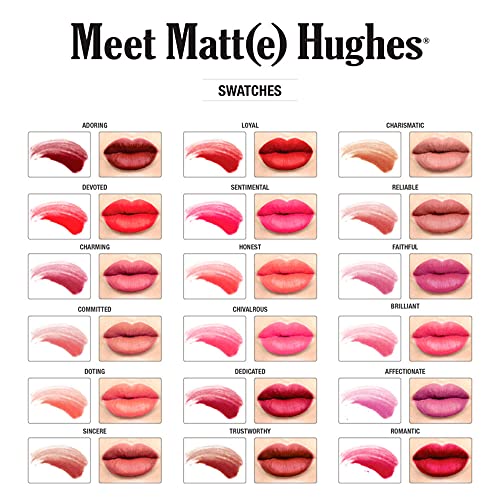 Thumbnail 2 de theBalm Meet Matt Hughes Devoted, rouge à lèvres liquide mat, 7,4 ml