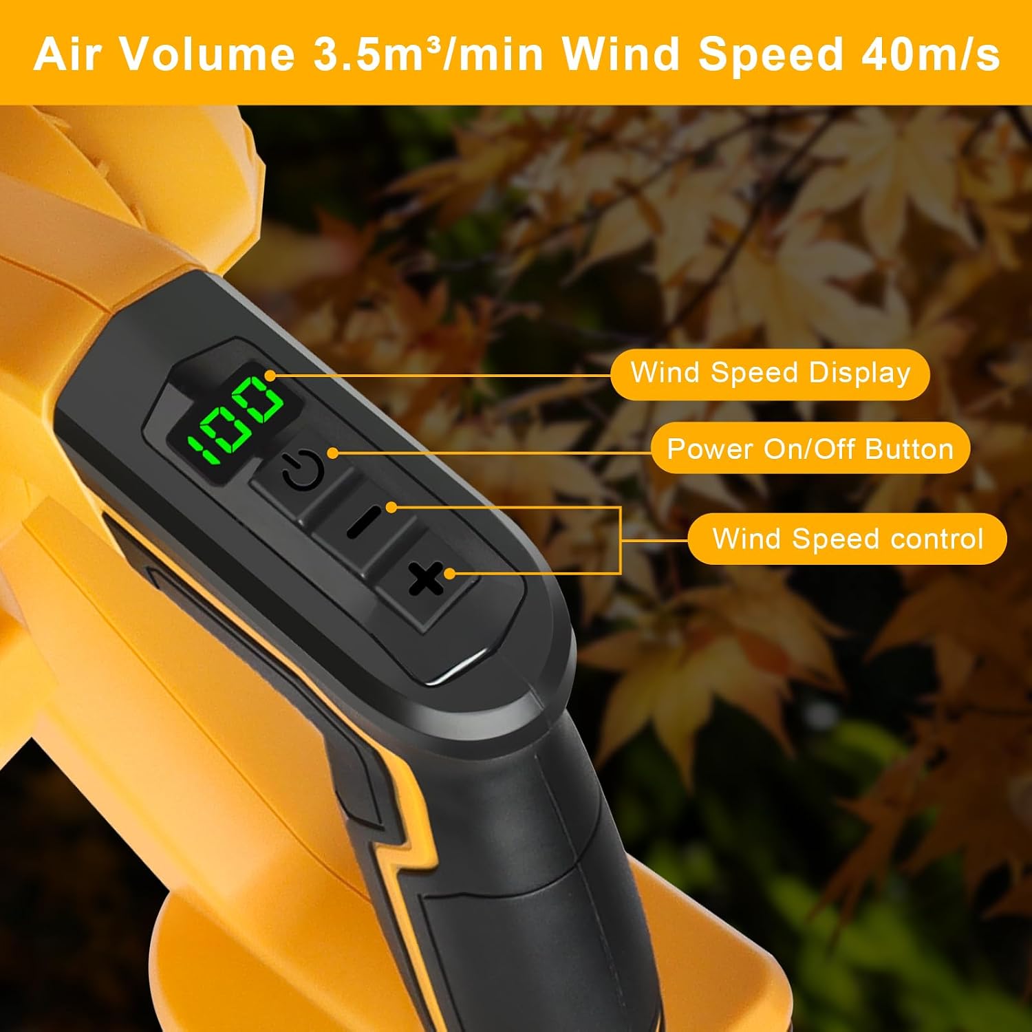 Thumbnail 4 de Powarobor Cordless Air Blower 3.4lbs