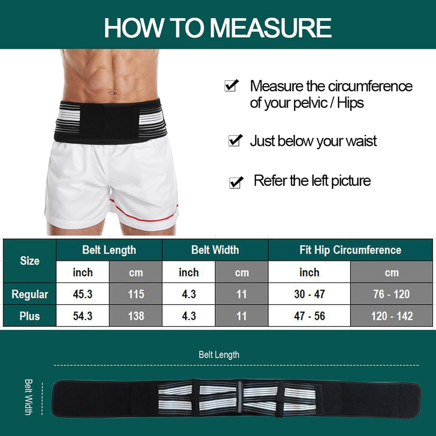 Thumbnail 4 de Paskyee Sciatica Belt (SI Joint Support Brace) for men and women