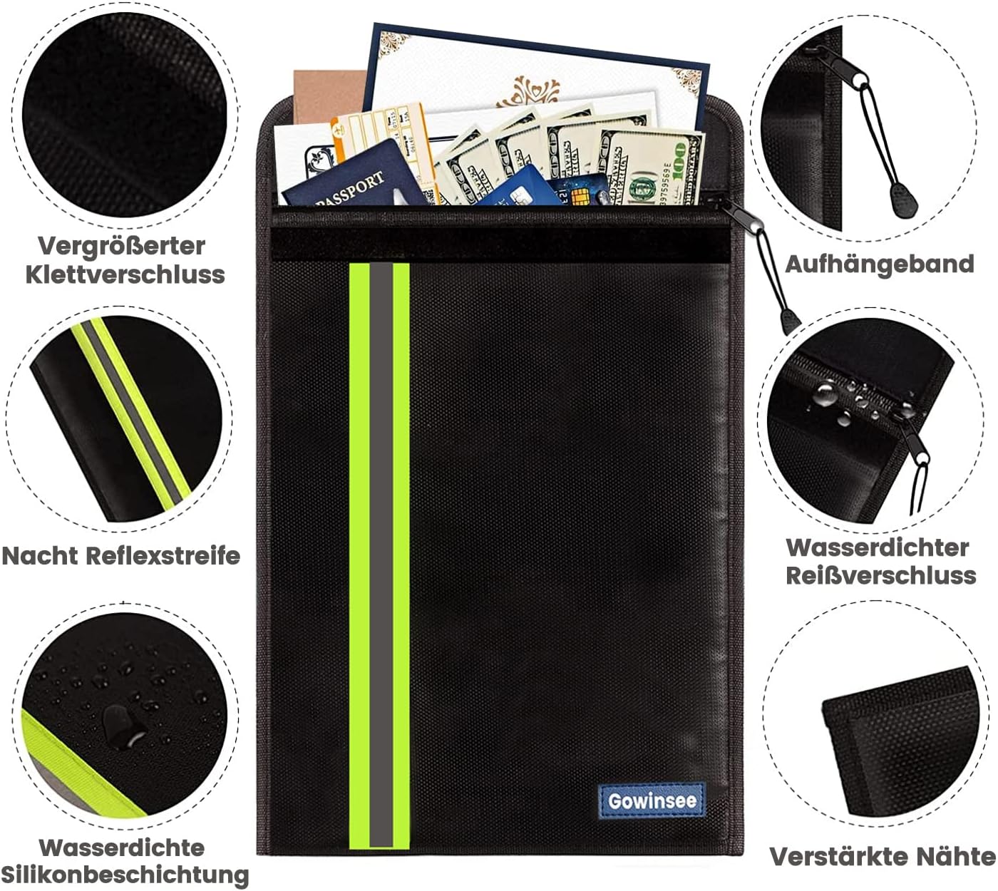 Thumbnail 3 de Feuerfeste Tasche 38×28,5 cm 👜