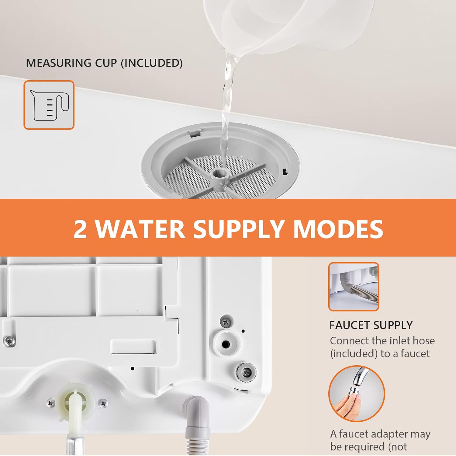 Detalle de Karlxtom Table Top Dishwasher 6 Programs: Compact Power for Small Households