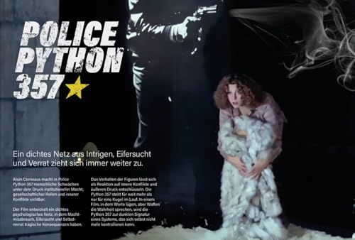 Detalle 2 de Police Python 357 (Im tödlichen Kreis) Psycho-Noir-Klassiker – UNCUT, 4K-Abtastung, limitiertes Mediabook (Blu-ray + DVD) von WME Film Klassiker