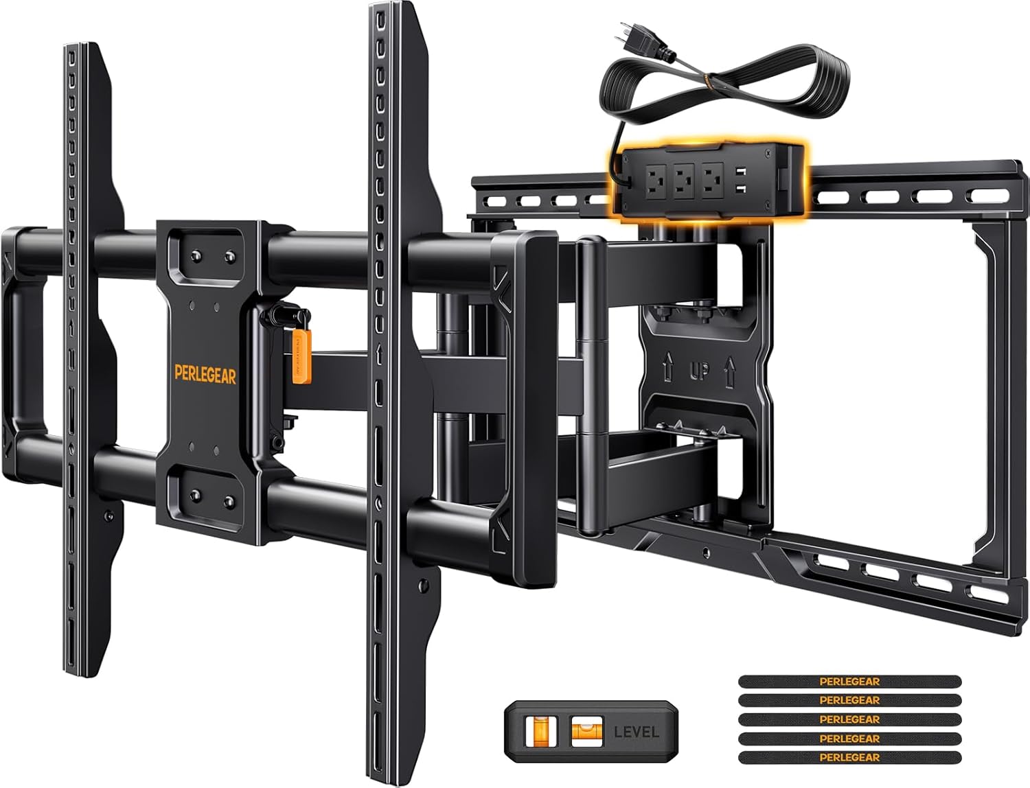 Detalle de Perlegear PGLF11 Full Motion TV Mount 42–90 in