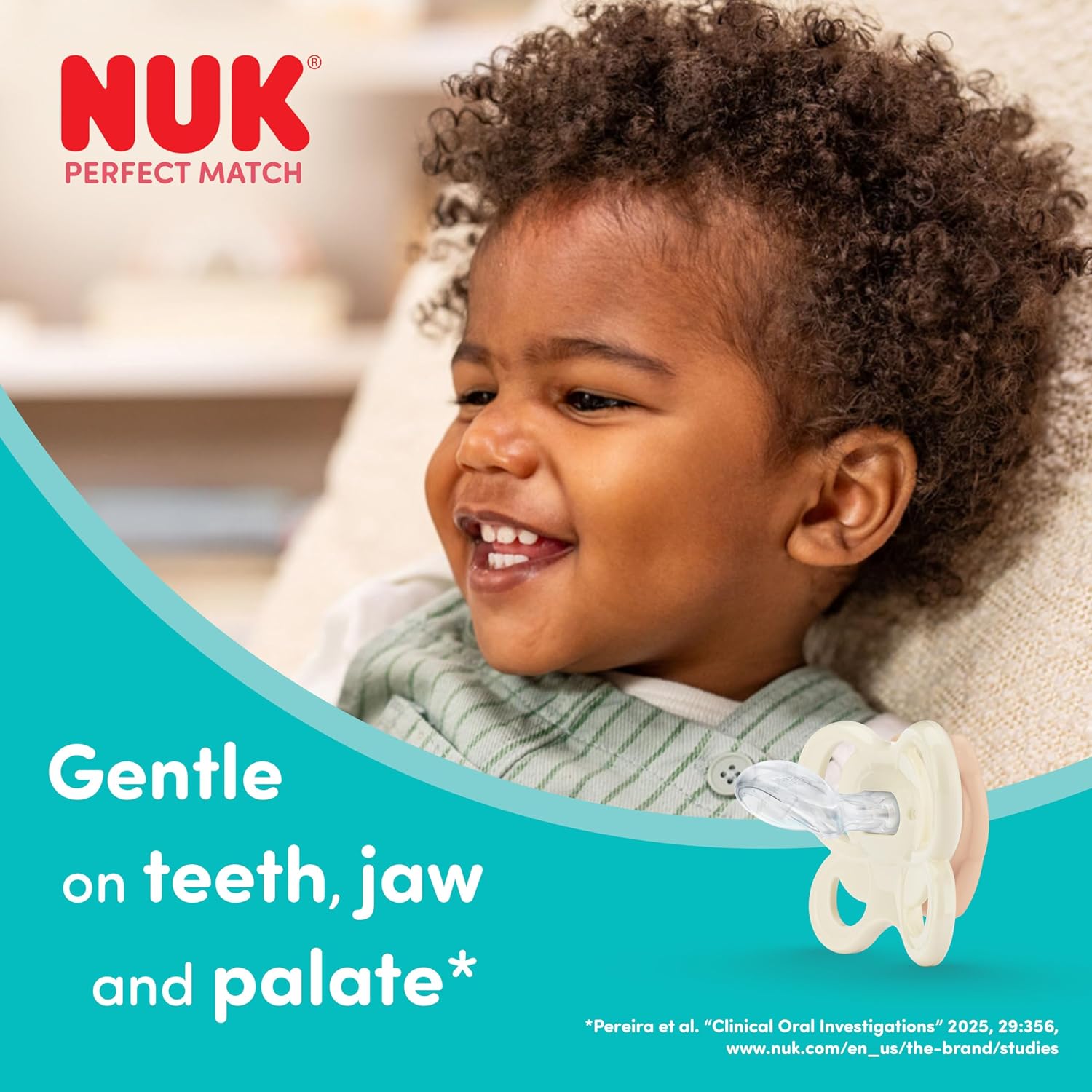 Thumbnail 4 de NUK Perfect Match Air dummies 0–6 months