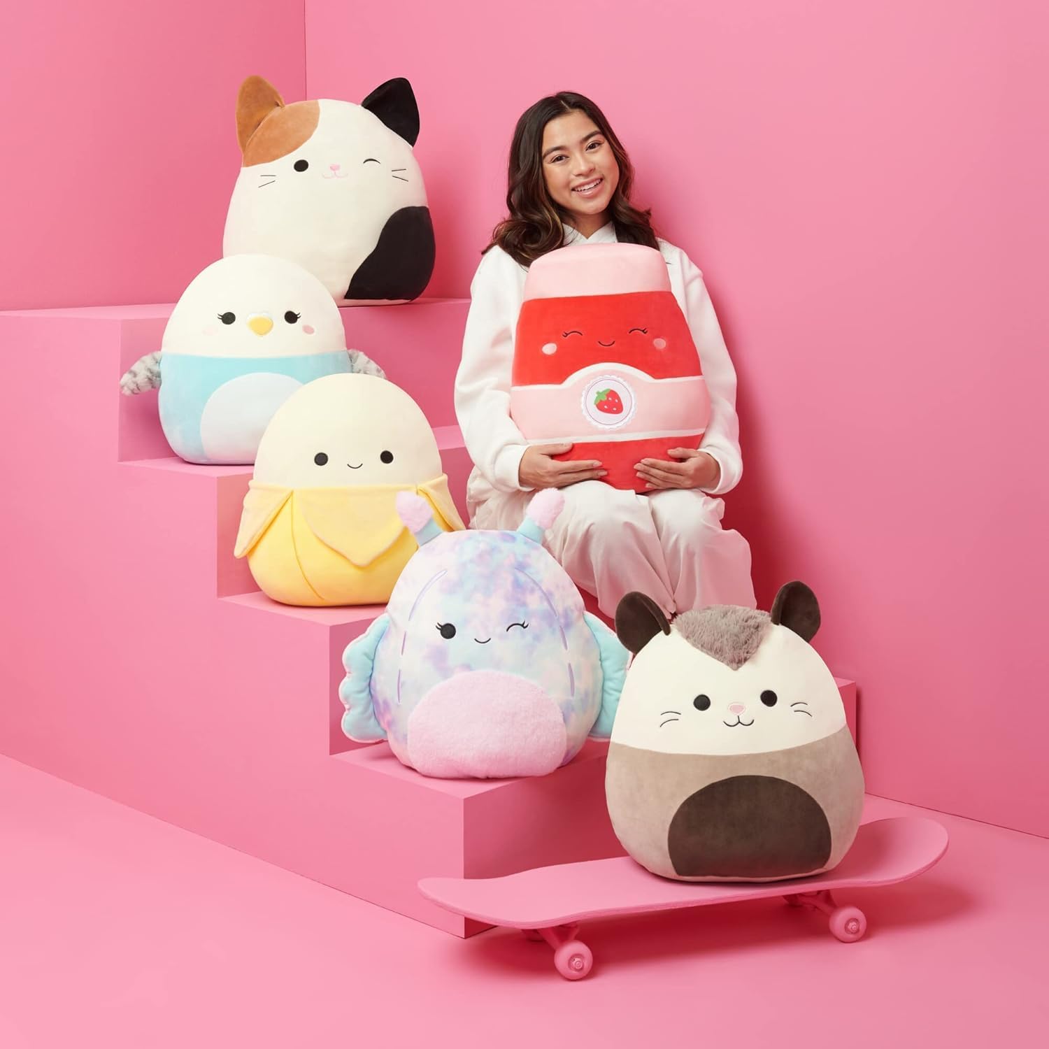 Thumbnail 6 de Squishmallows Sydney 24in Teal Mushroom Plush