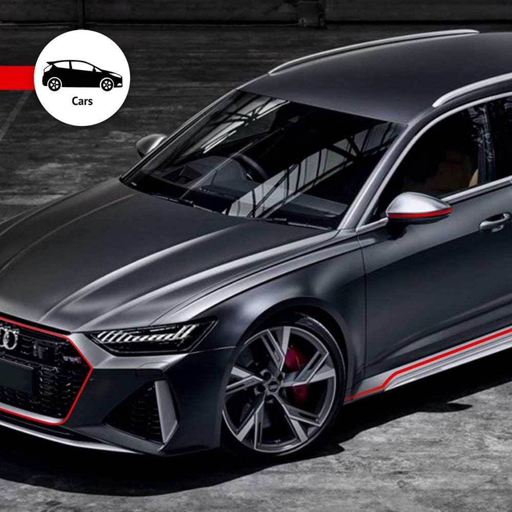 Thumbnail 4 de 4R Quattroerre.it 10481 Trim Stripes3 adhesive strips (red) 7 mm x 10 m