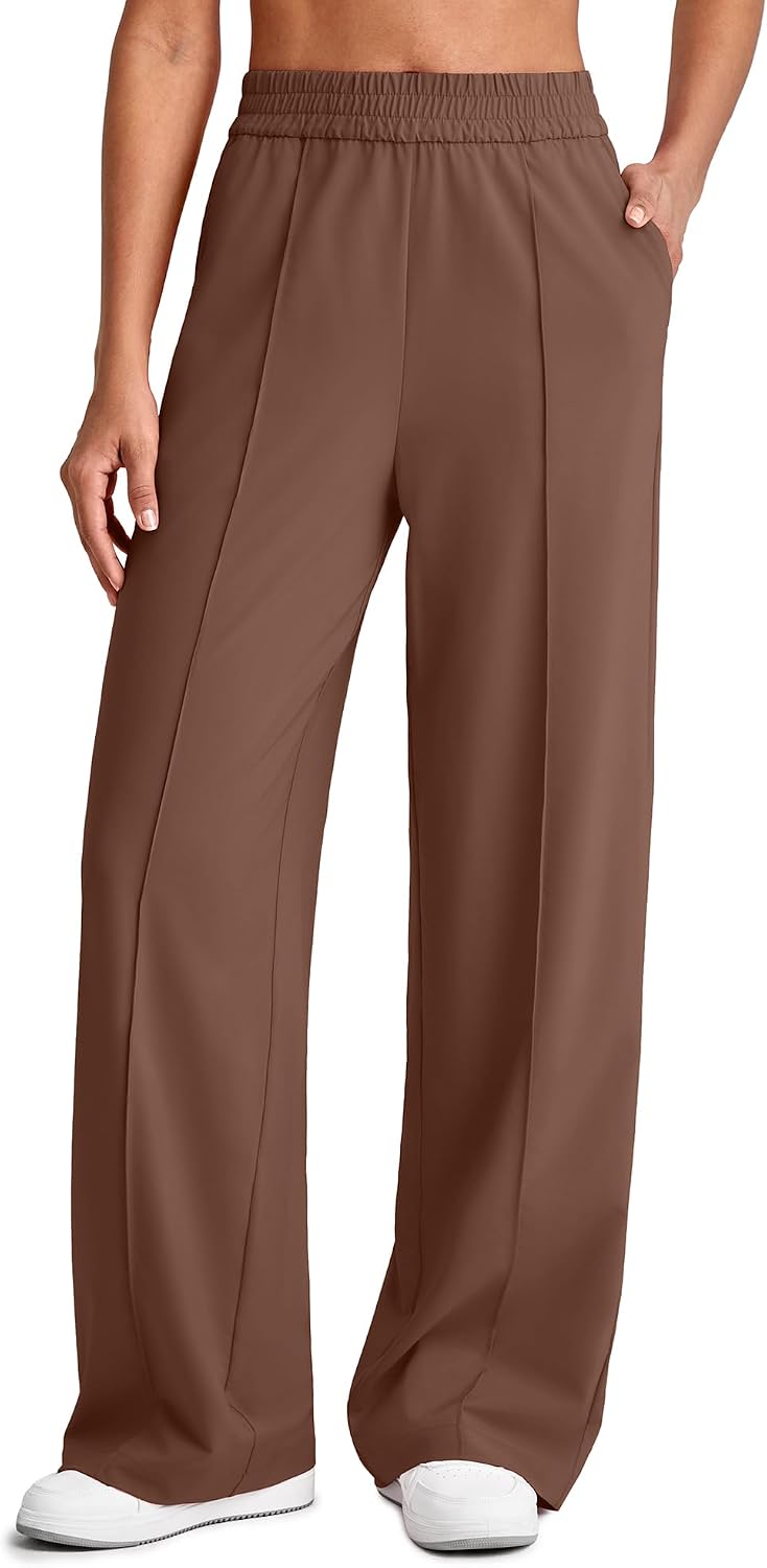 Detalle de G4Free Wide-Leg Pants in Chillwhisp Fabric