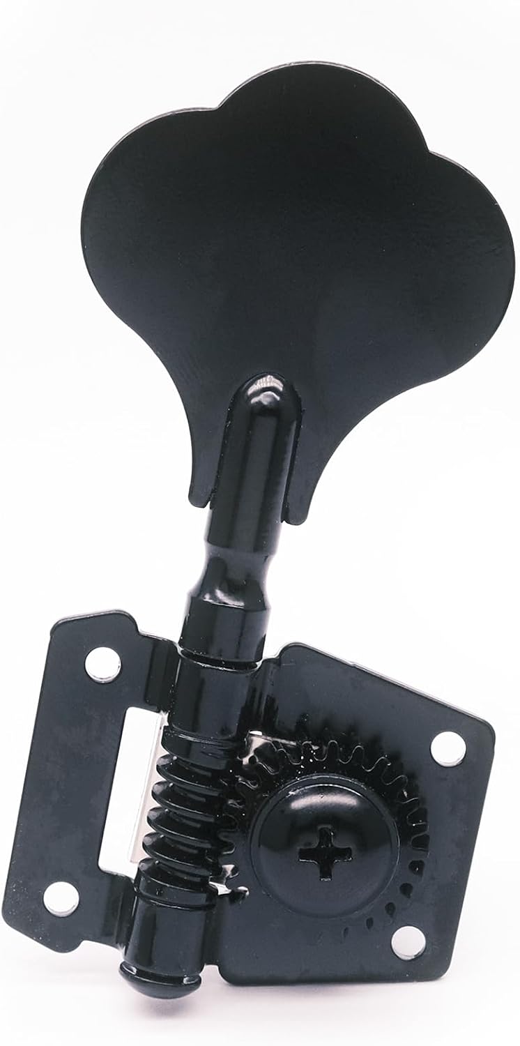 Detalle de harpfeas XX035 2R2L Bass Tuning Pegs, Black Open-Gear 24:1