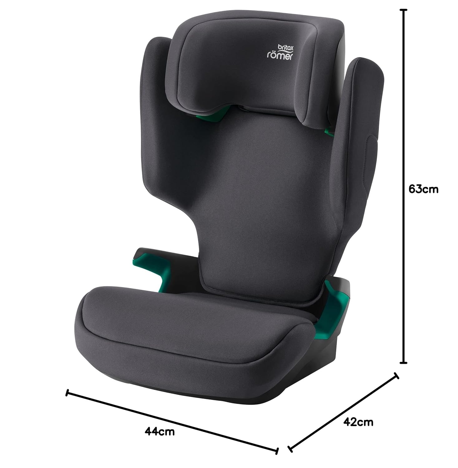 Thumbnail 6 de Britax Römer ADVENTURE PLUS 2: Kindersitz für 100–150 cm (i-Size), 3–12 Jahre, Midnight Grey