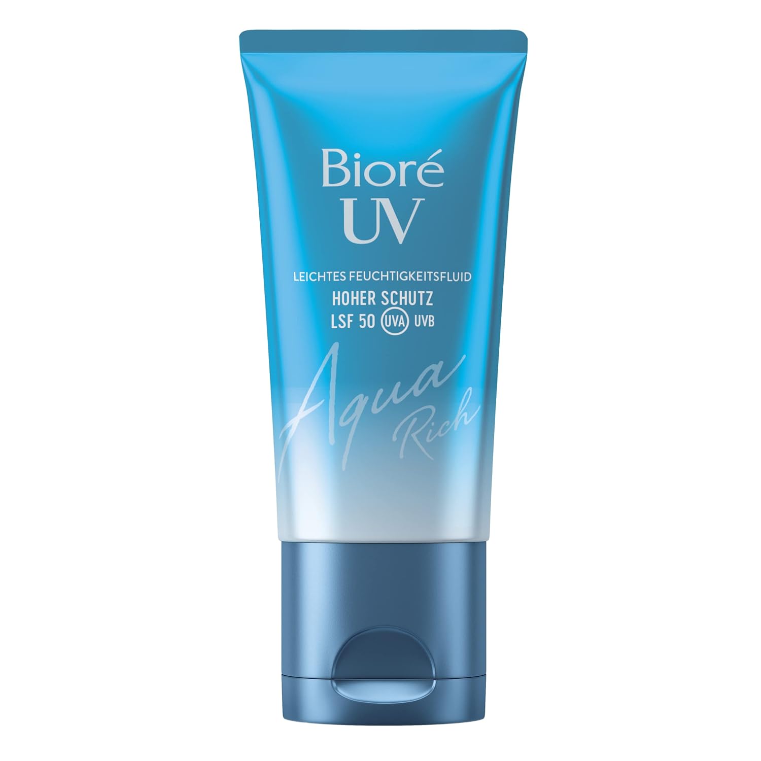 Detalle 2 de Biore Aqua Rich UV LSF 50 leichtes Fluid für Gesicht