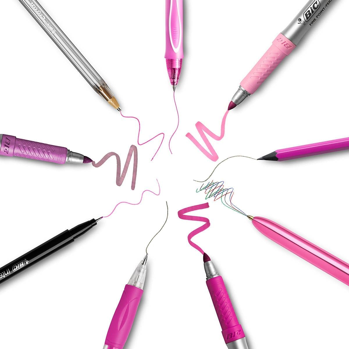 Detalle 2 de BIC Stifte Set 2 Kugelschreiber 1 Federmäppchen