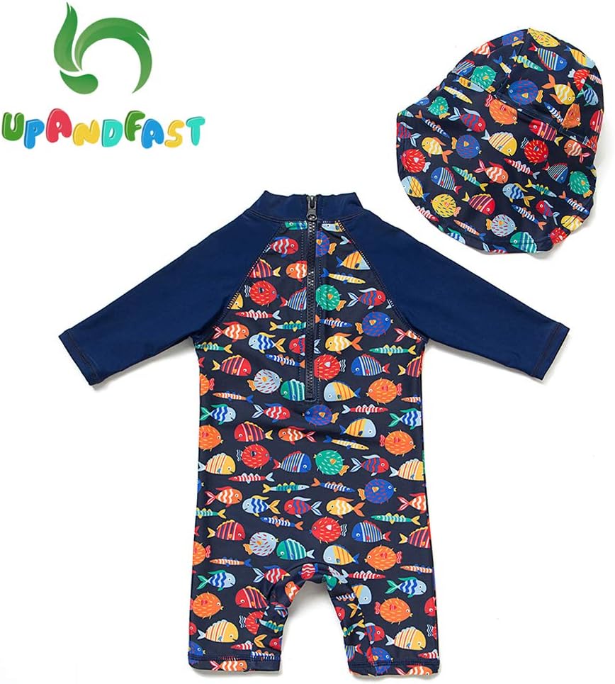 Thumbnail 2 de upandfast Baby Badeanzug mit Sonnenhut UPF 50+ – Komplettschutz für Strand & Pool
