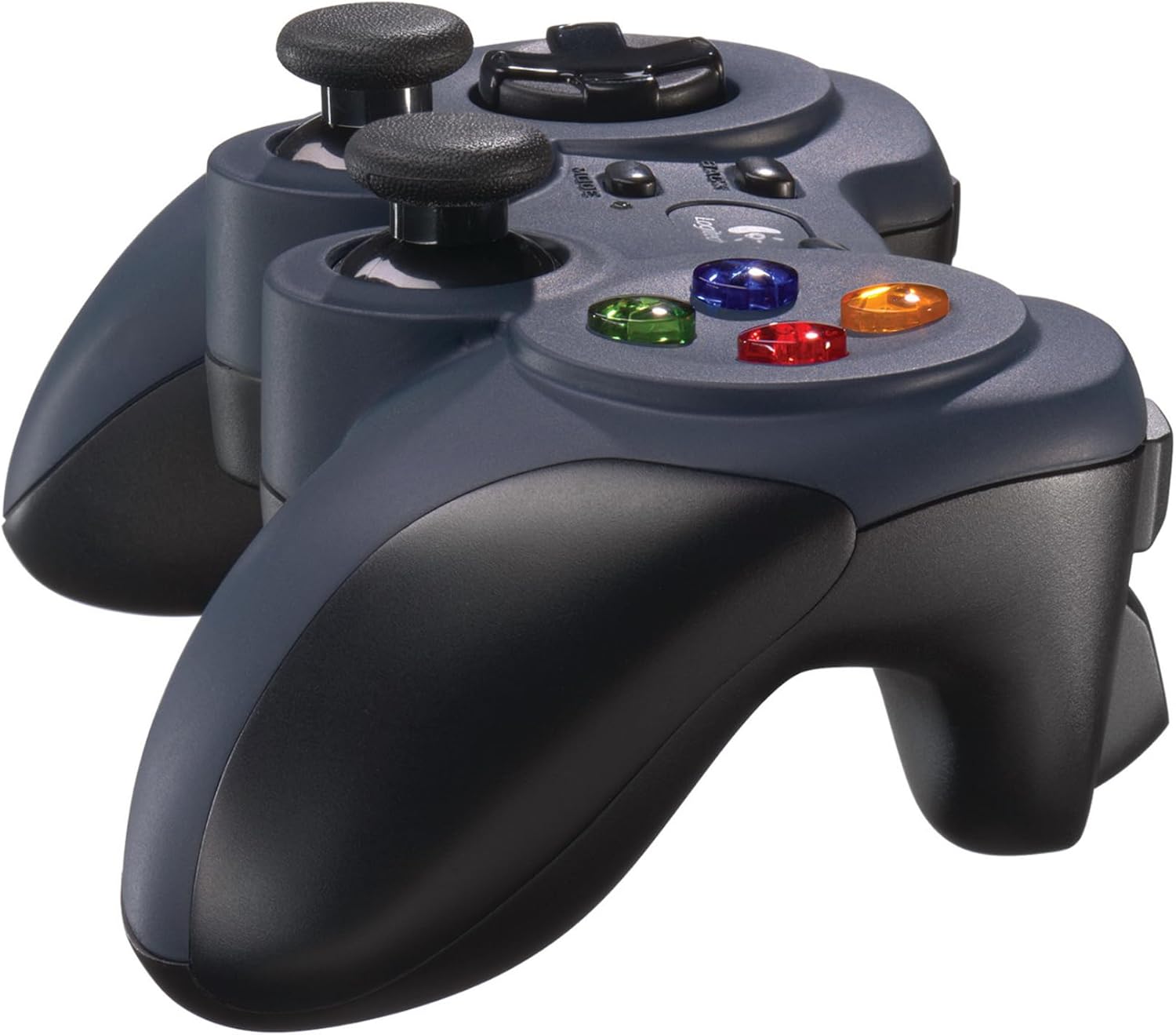 Thumbnail 2 de Manette filaire Logitech F310 (PC) bleu/gris – croix 4 microswitchs, câble 1,8 m