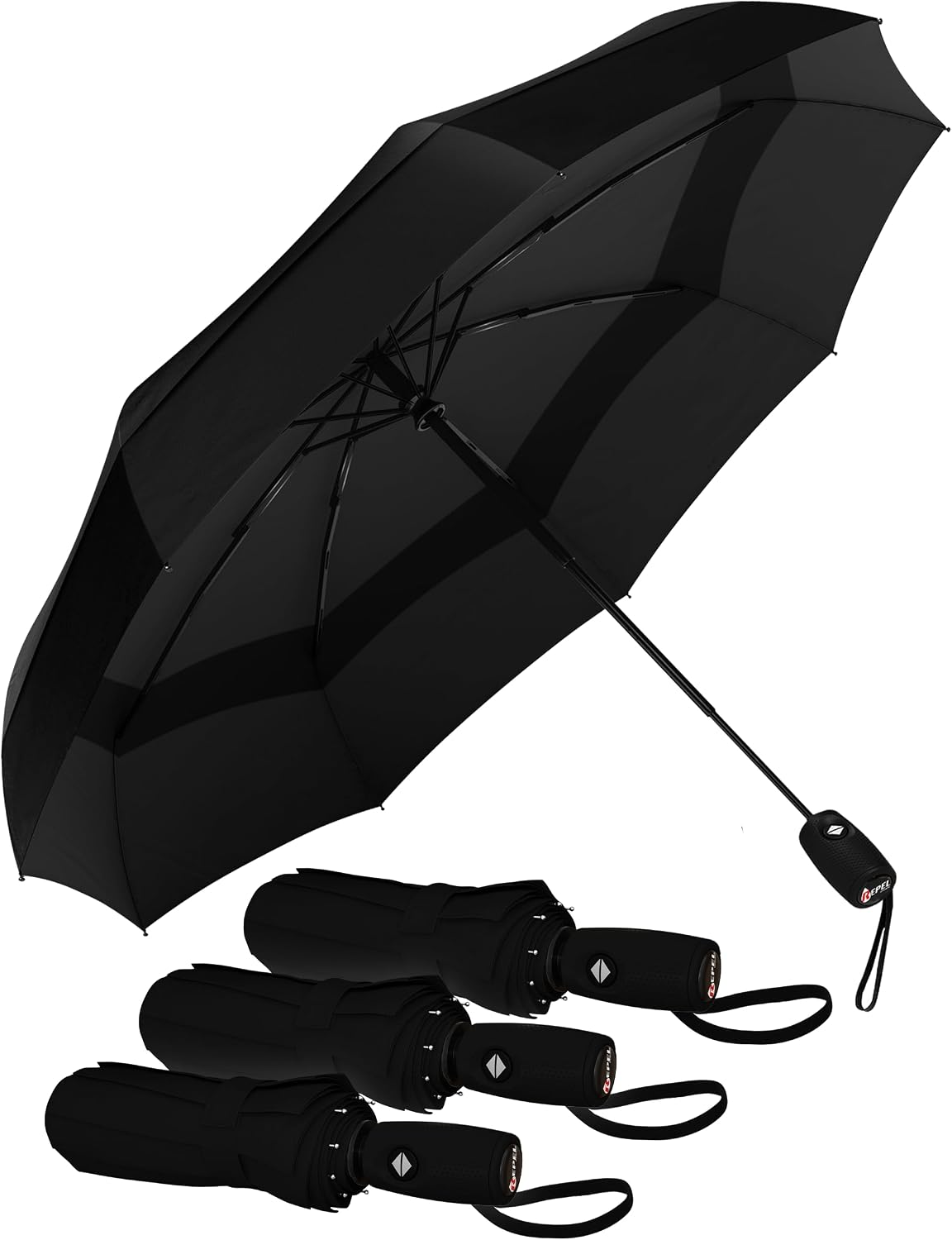 Thumbnail 6 de Repel Windproof Travel Umbrella, Auto Open 1pc ☔