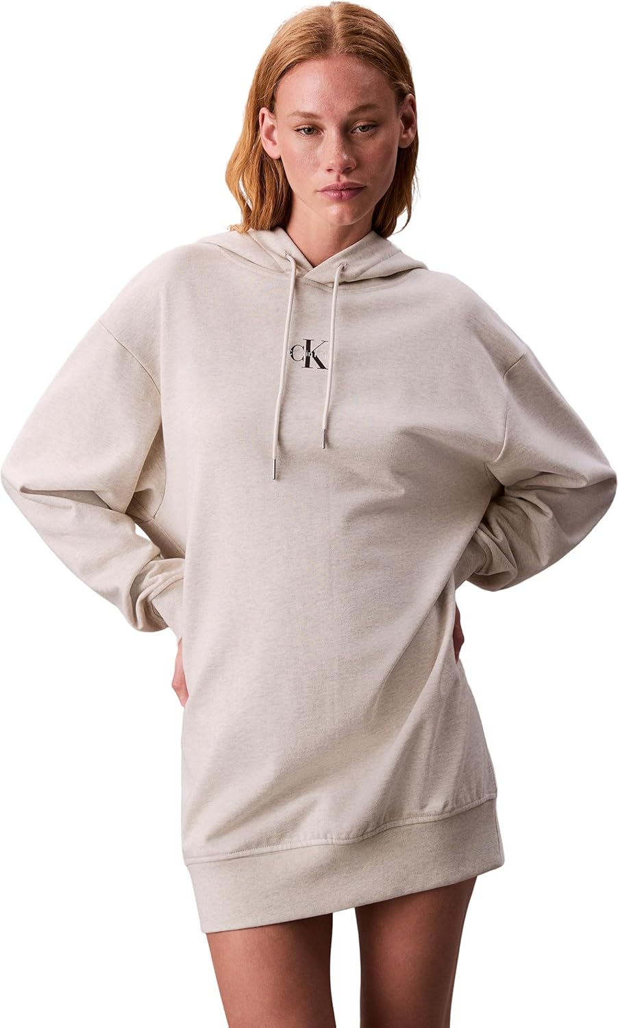 Thumbnail 6 de Calvin Klein Donna Felpa con Cappuccio Premium Terry Lang – Comfort e stile essenziale