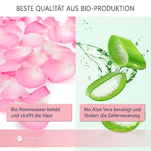 Detalle 2 de Espuma limpiadora 200ml con rosas, aloe y ácido hialurónico 🌹