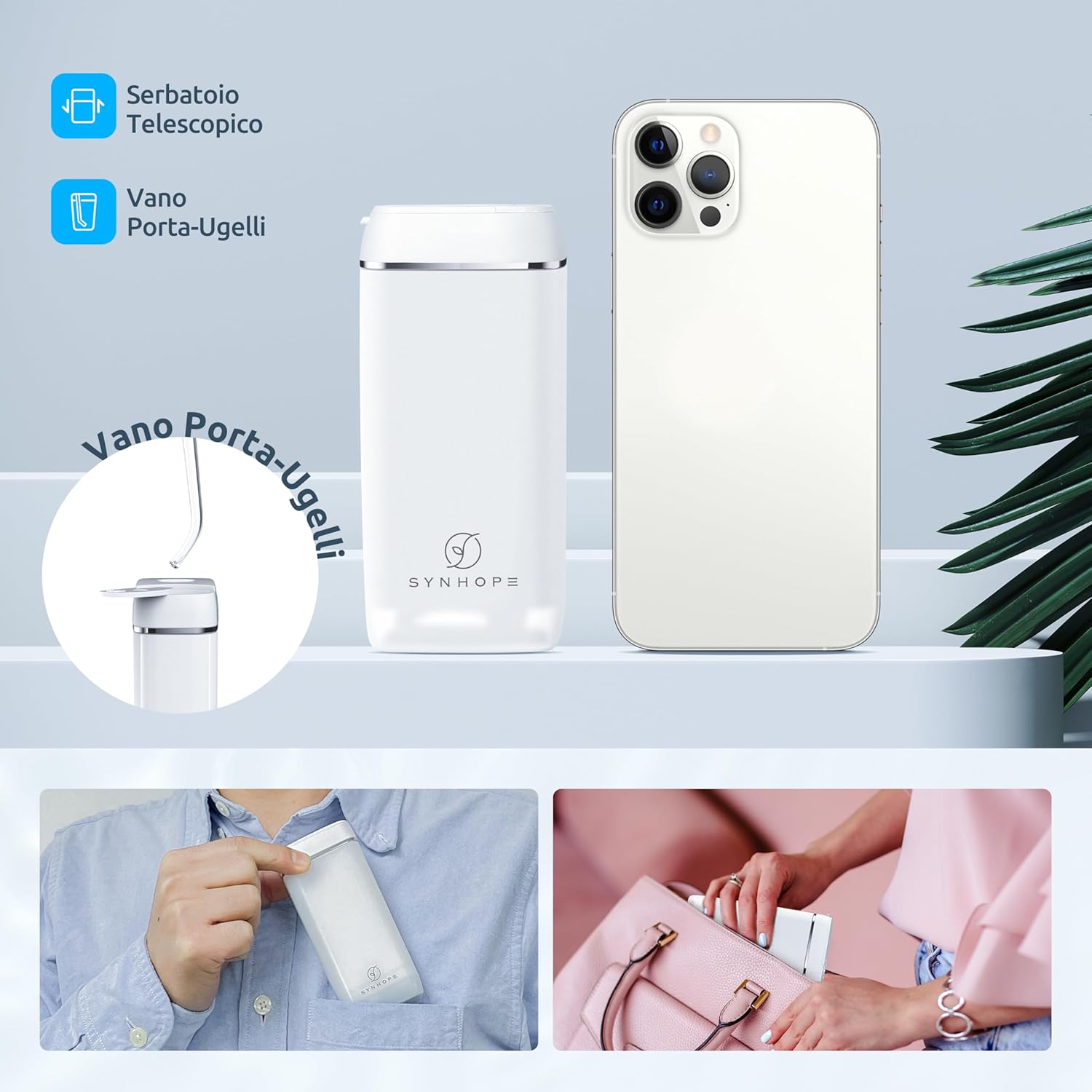 Detalle de SYNHOPE idropulsore dentale cordless 1200