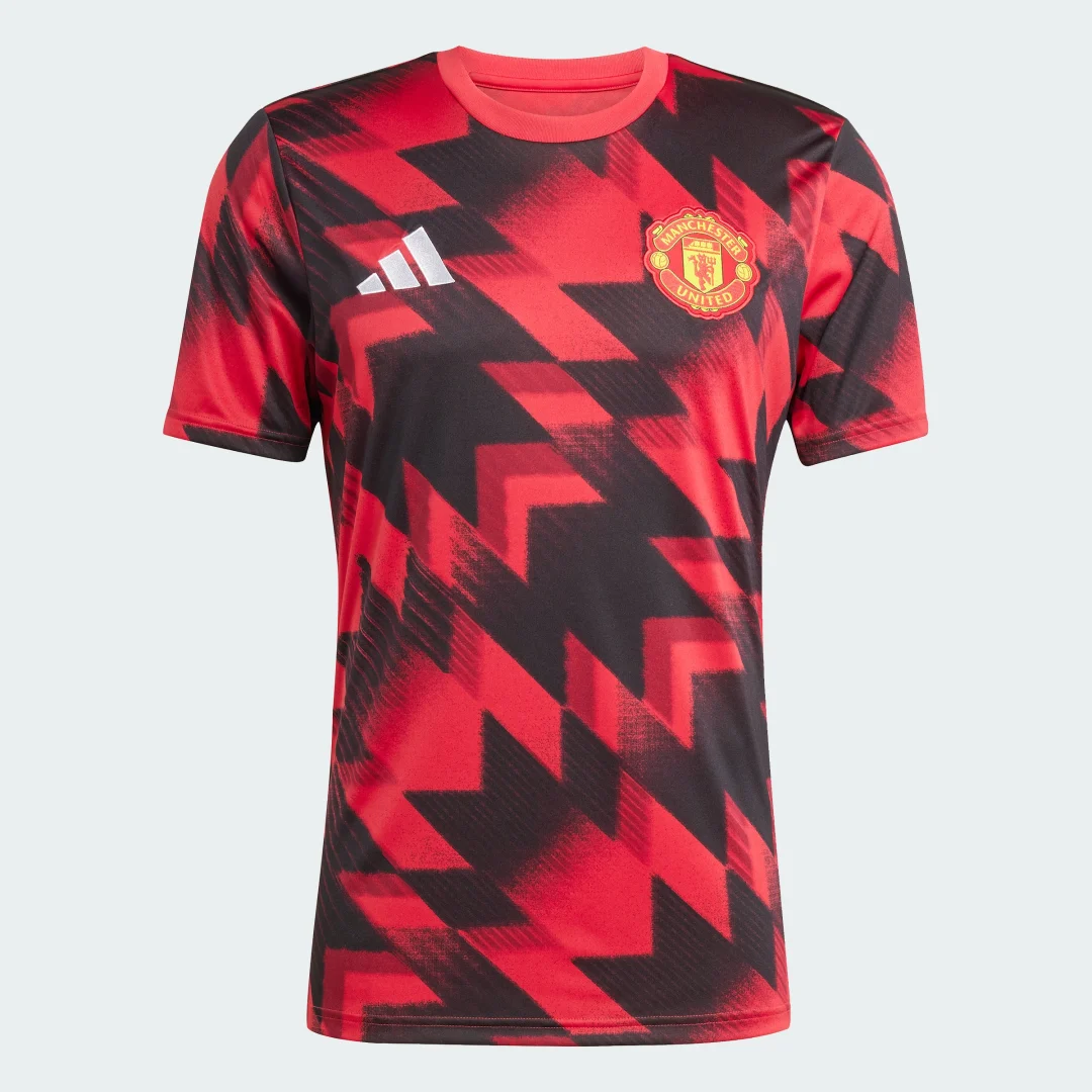 Detalle 2 de Camiseta de calentamiento Manchester United 25/26 – Adidas