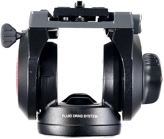 Detalle de Manfrotto MVH500AH Rotule Vidéo Noir Mini Pro avec Plaque de Base