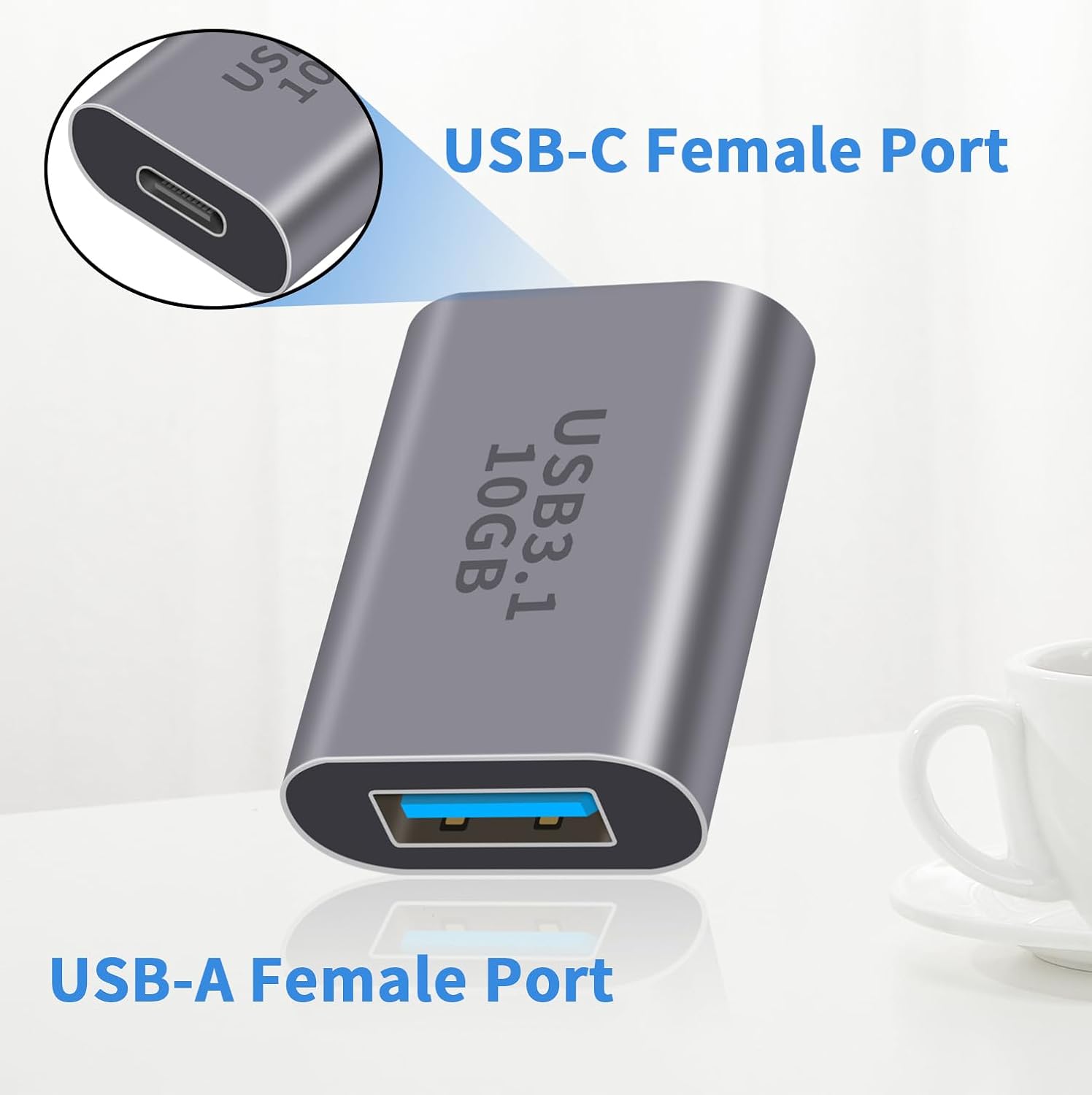 Thumbnail 4 de Duttek Adaptateur USB C 10 Gbps 🔌