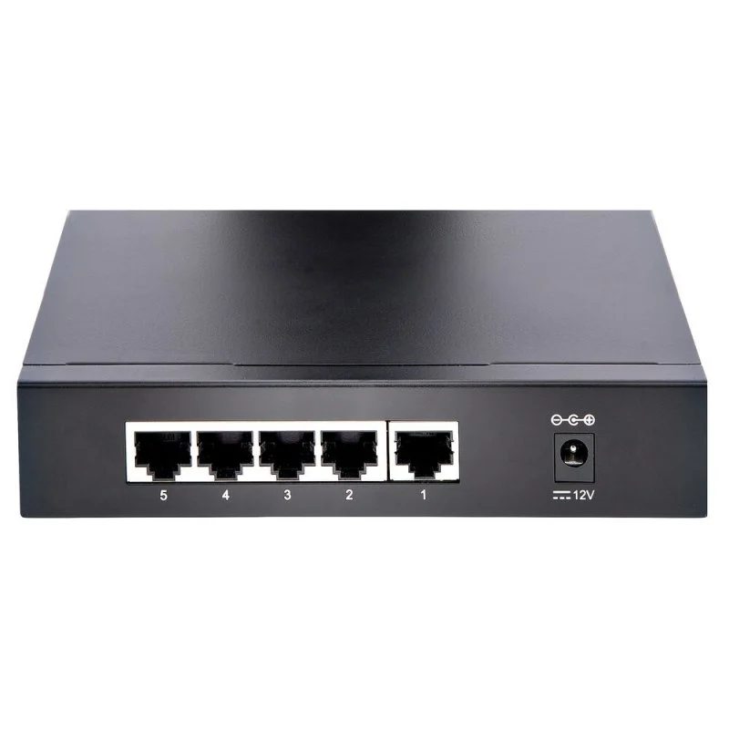 Detalle de StarTech DS52000: Switch No Gestionado de 5 Puertos Gigabit para red doméstica u oficina