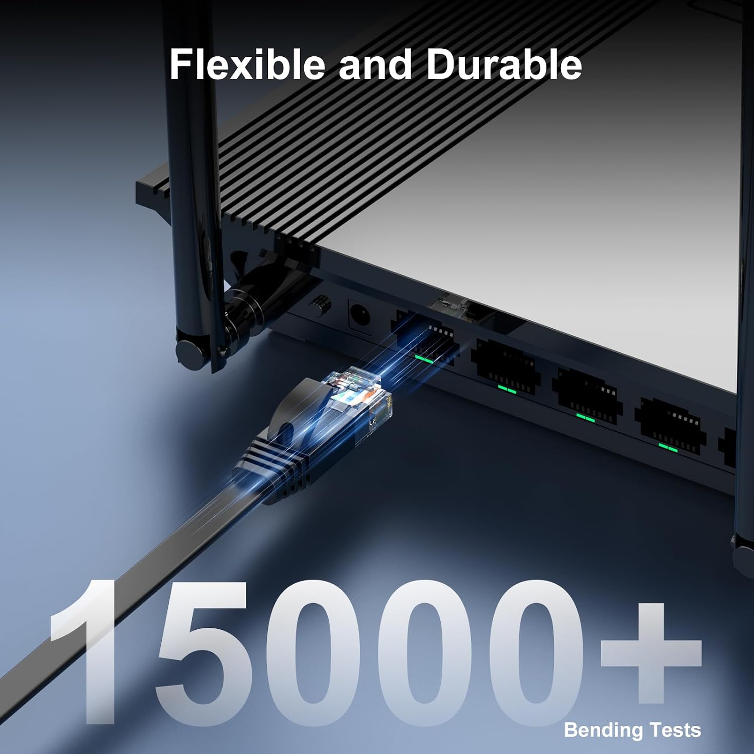 Thumbnail 5 de Cat 6 Ethernet Cable 100 ft — High Speed 10Gbps