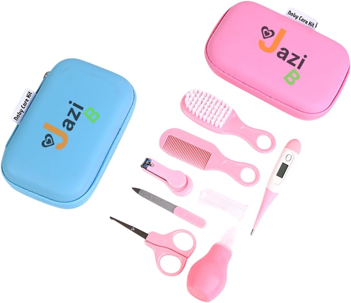 Detalle 2 de Baby Care 8-in-1 Newborn Grooming Kit – 8-in-1 Travel Set for Infants and Toddlers