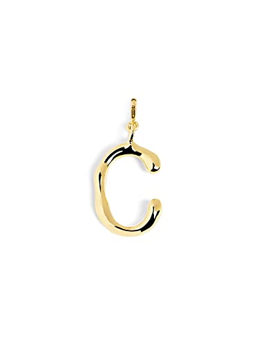 Thumbnail 6 de SINGULARU Charm Letter XL Letra M, baño oro 18 Kt 💍