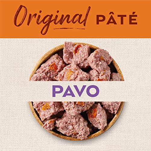 Detalle de Nature's Variety Original No Grain - Paté para Perros Adultos Mini con Pavo | Caja 8 x 150 g