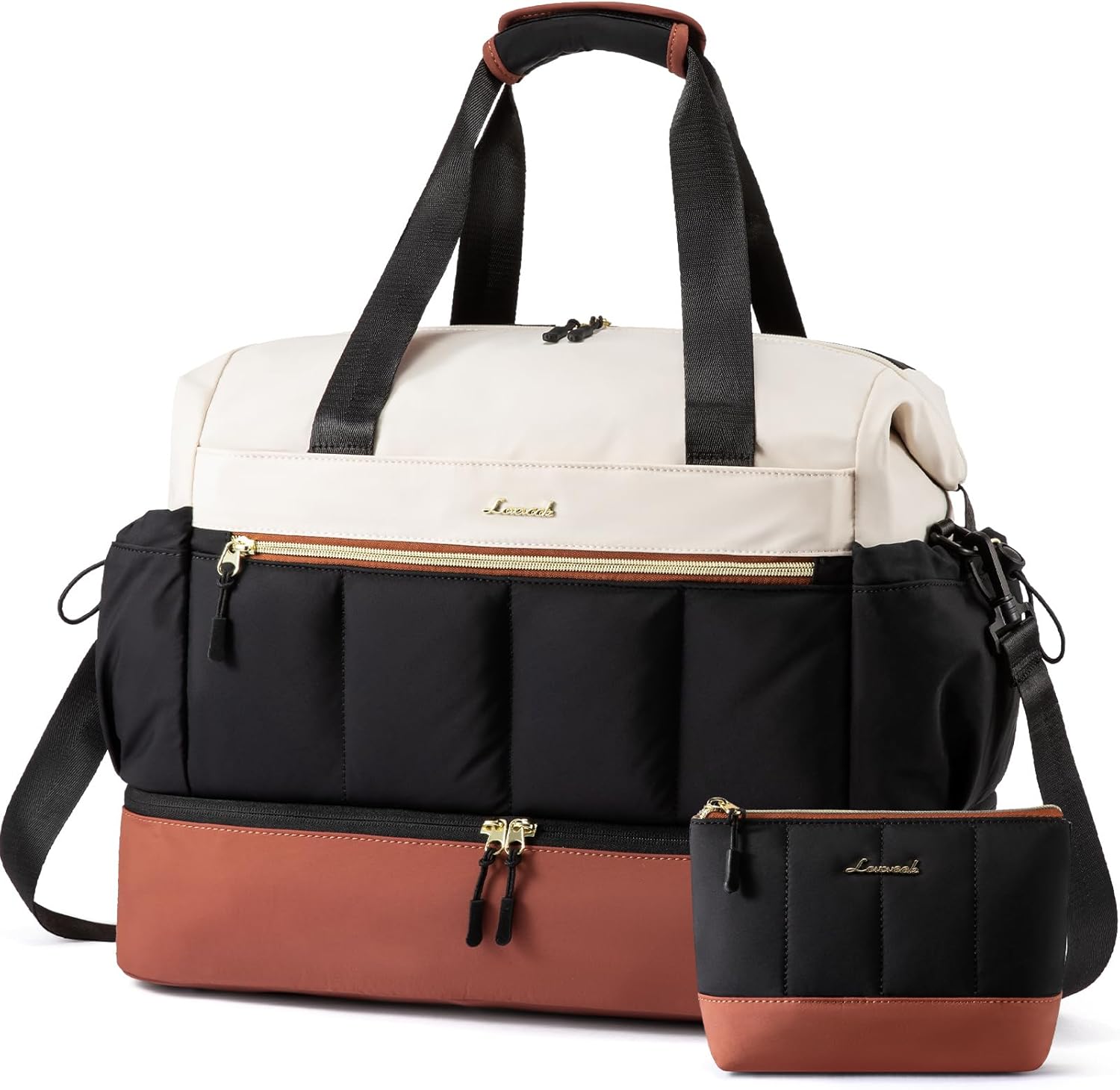 Thumbnail 6 de LOVEVOOK Reisetasche Damen – Leichtes Weekender mit Schuhfach und Nassfach, 30 L, 46x20,3x32,5 cm