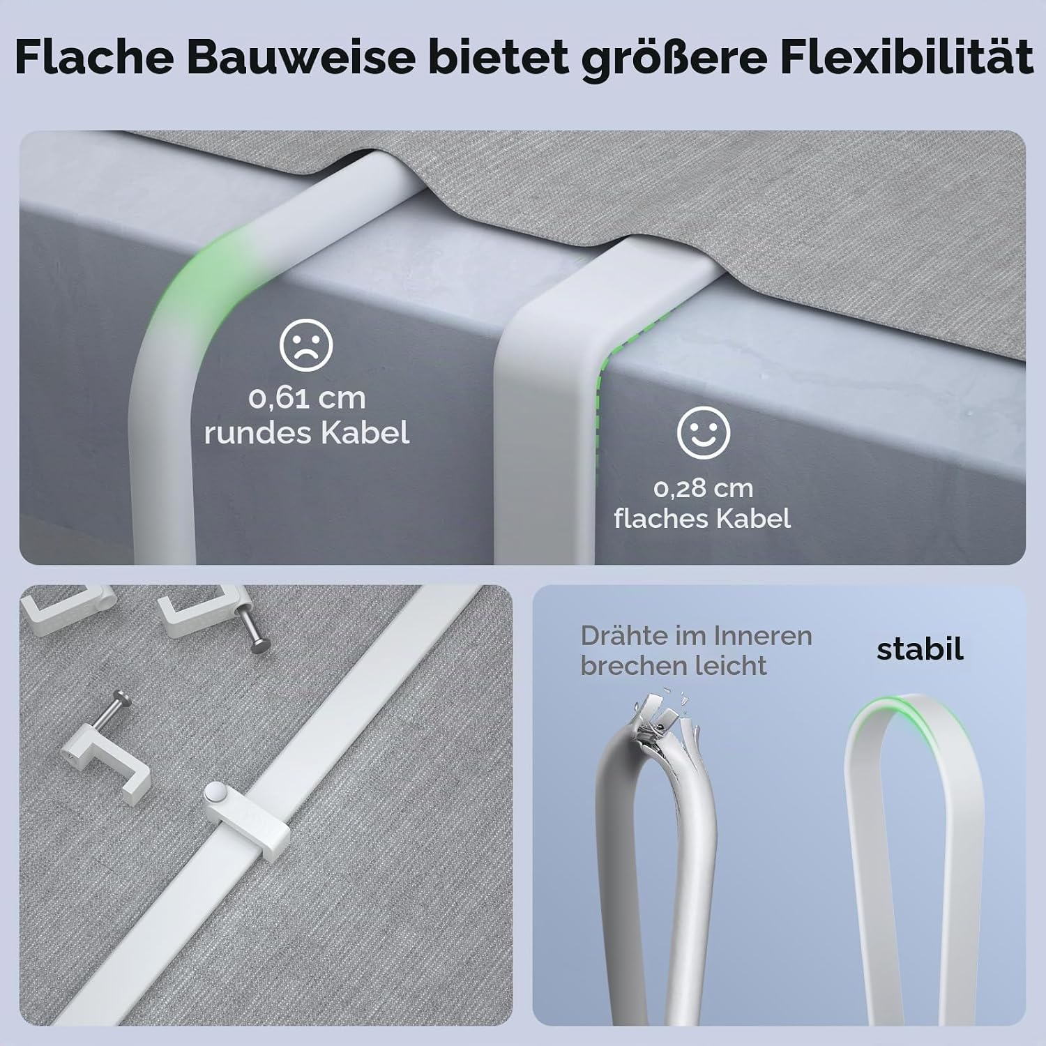 Detalle 1 de BUSOHE Cat 8 Ethernet-Kabel 20 m 🔌