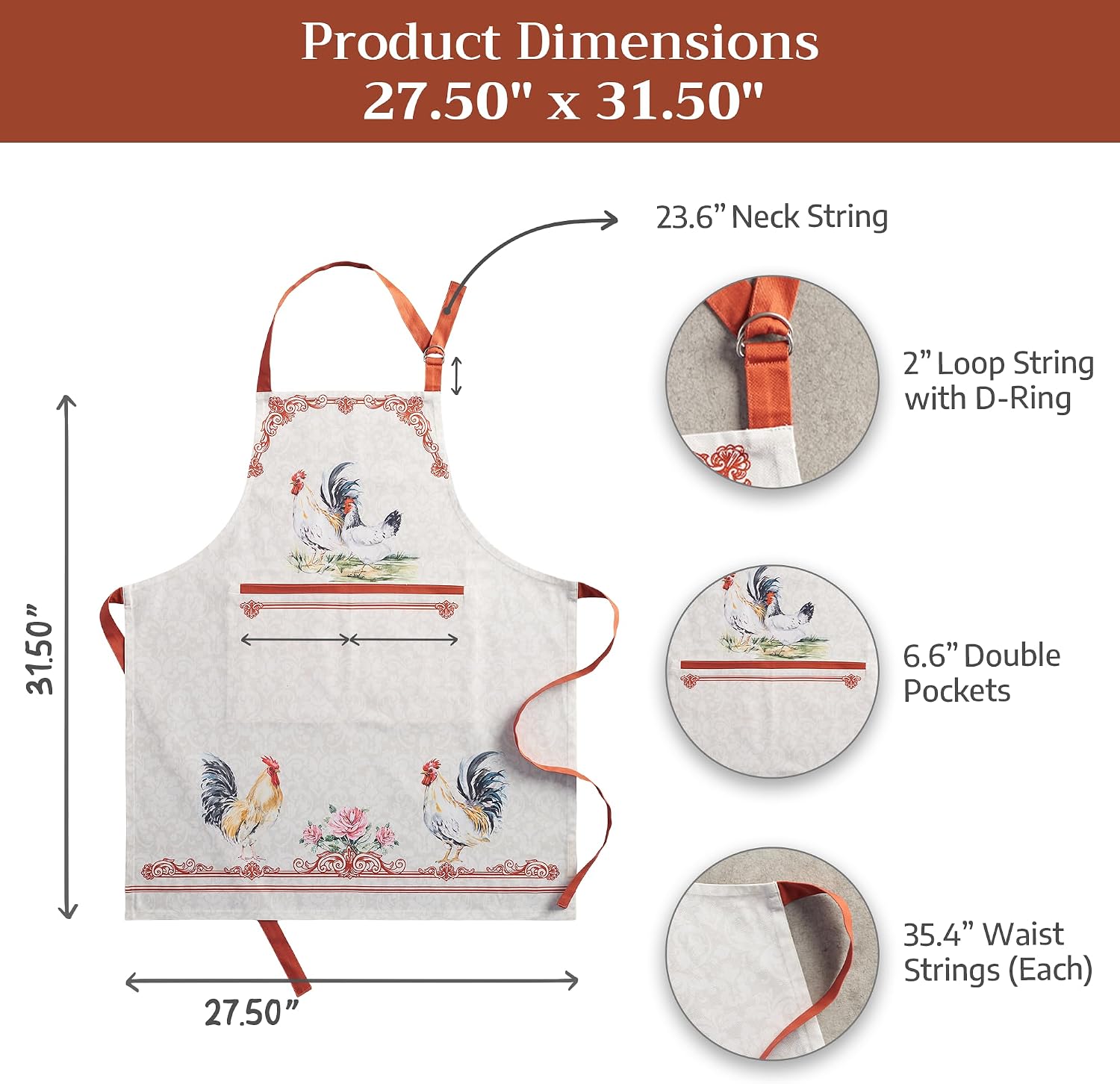 Thumbnail 6 de Maison d'Hermine Cotton Apron