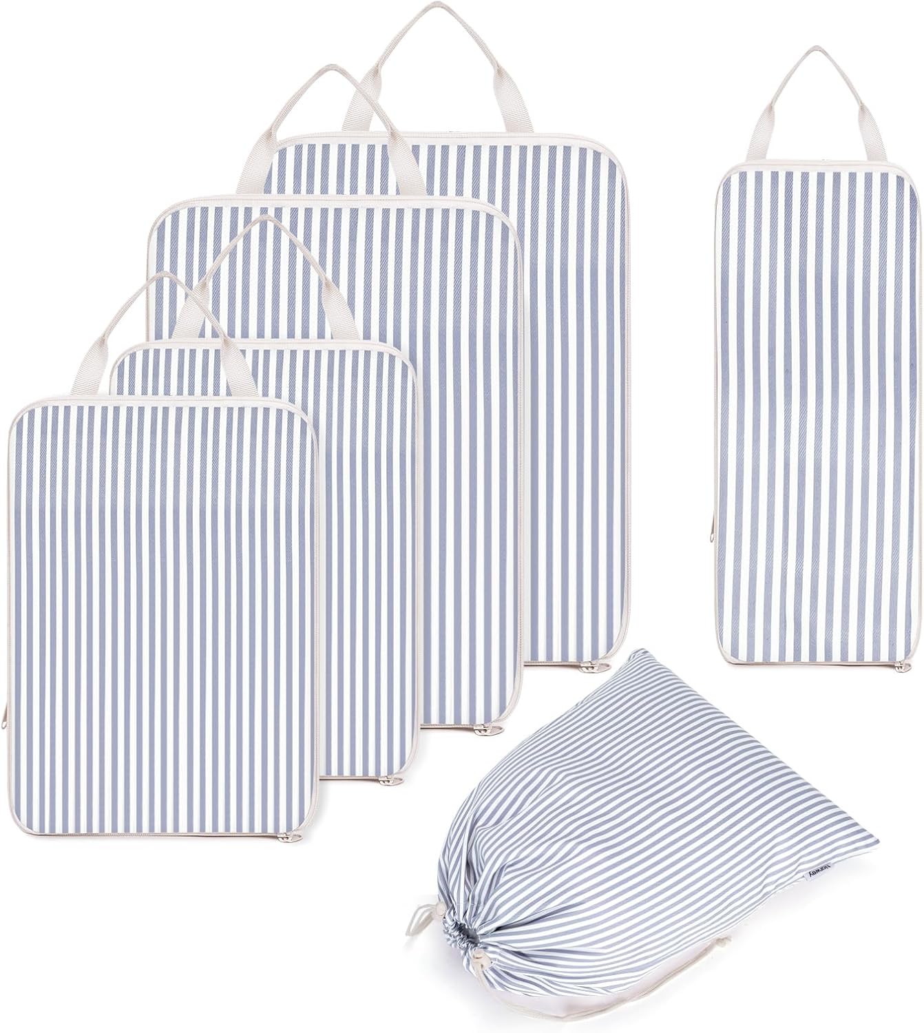 Thumbnail 1 de Narwey 6-set compression packing cubes for travel