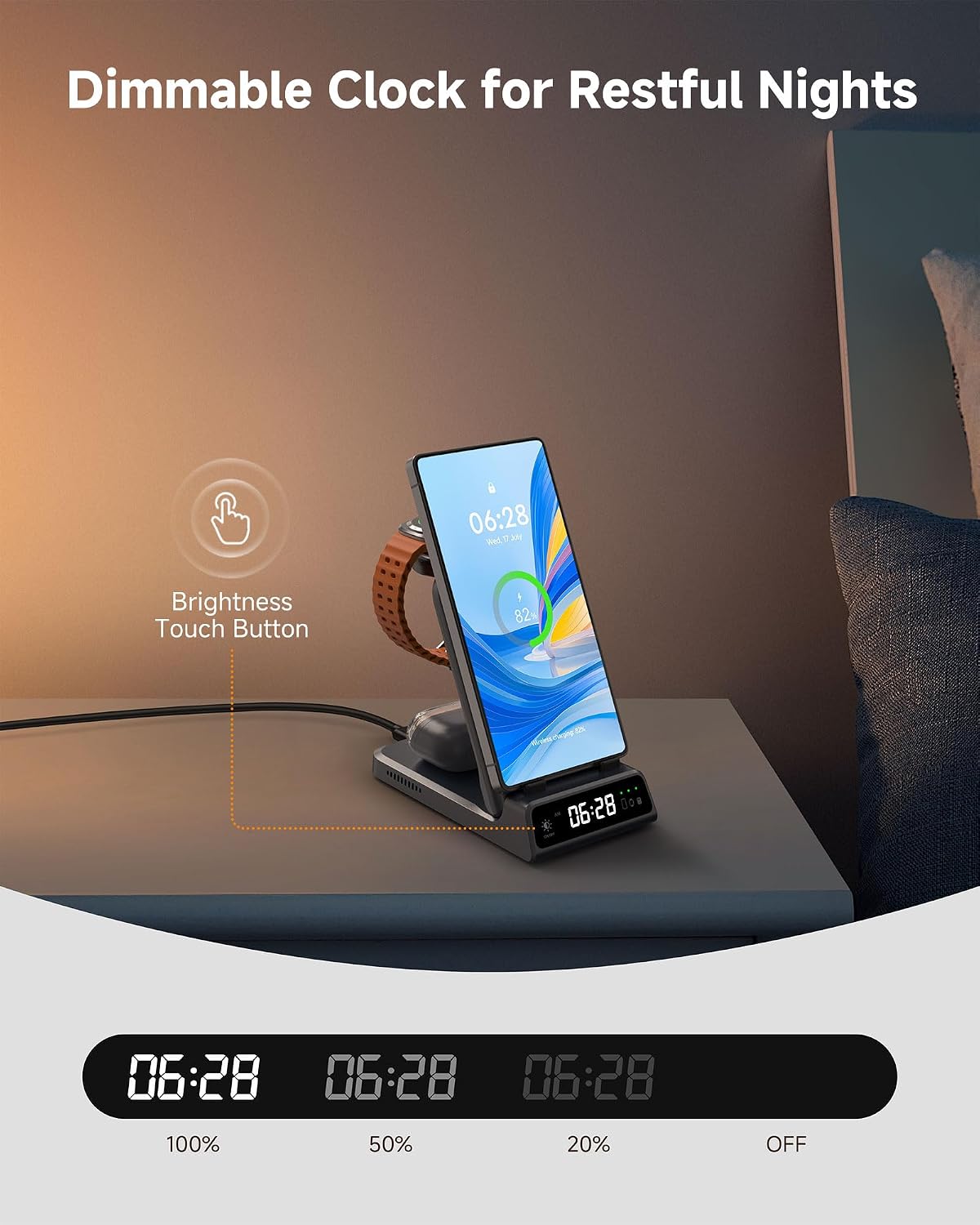Thumbnail 2 de Station de charge induction 3 en 1 703S