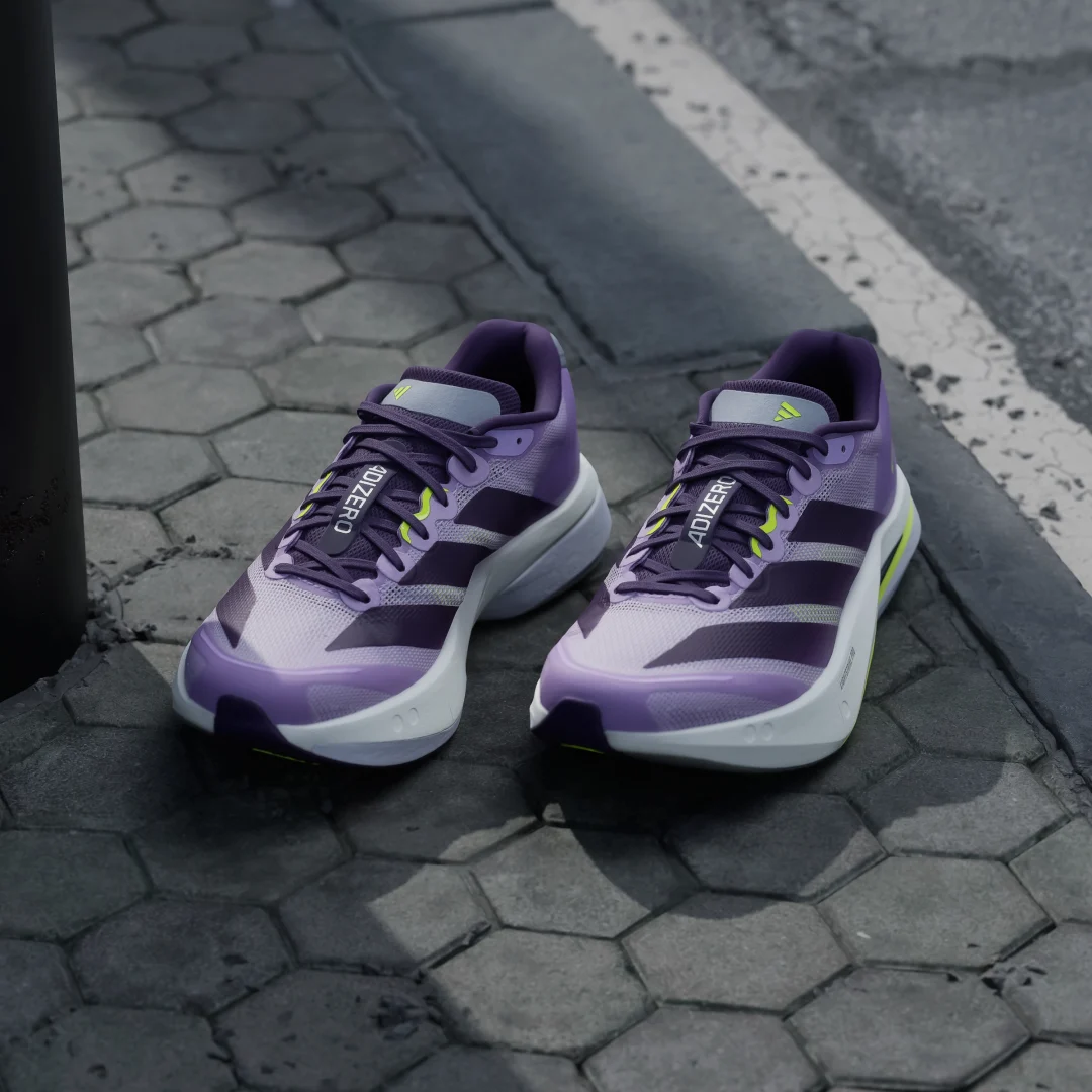 Thumbnail 3 de Adizero Boston 13 de Adidas: zapatilla de running ligera en violeta