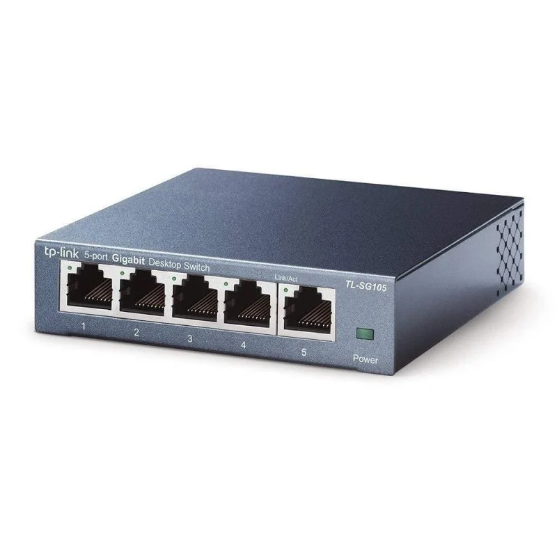 TP-Link TL-SG105S: Switch 5 Puertos Gigabit Metálico