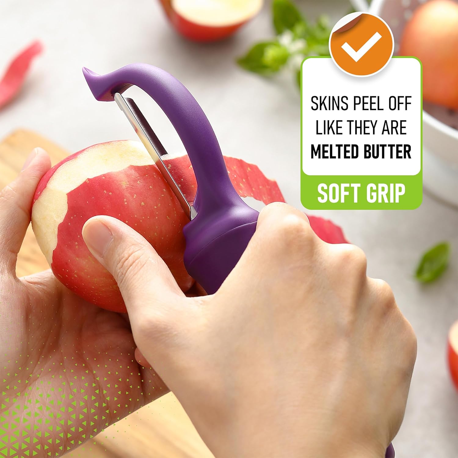 Detalle 2 de Spring Chef Professional Swivel Vegetable Peeler 🥒