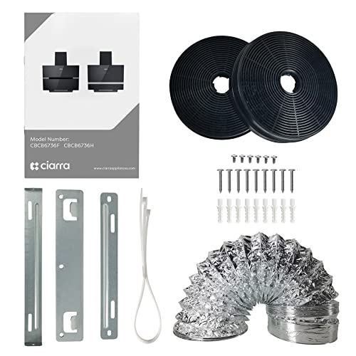 Thumbnail 8 de Ciarra CBCB6736F — Hotte inclinée 60 cm (A+++), Wi‑Fi et Commande Tactile