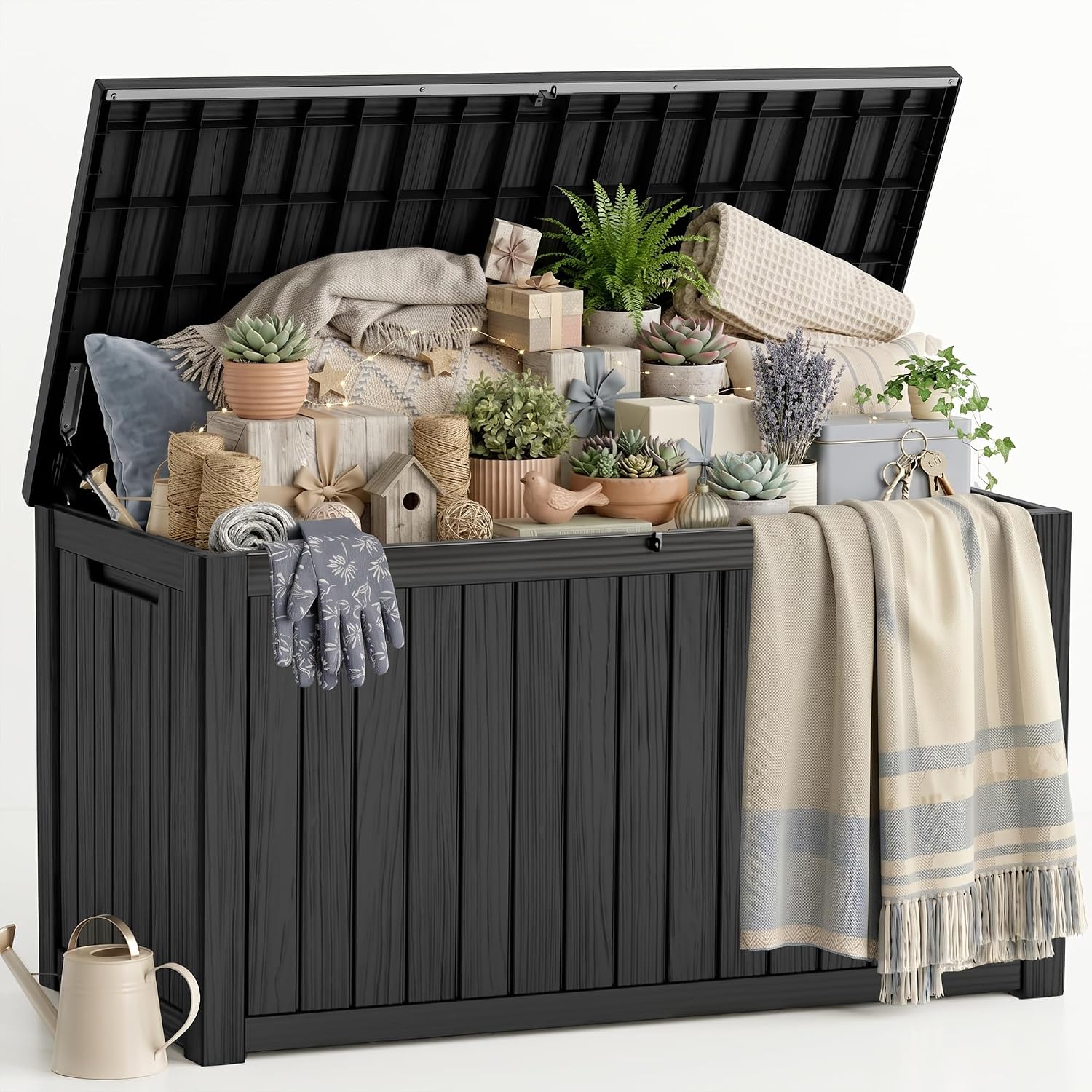 Detalle de DRATO Outdoor Storage Box 325 Gallon