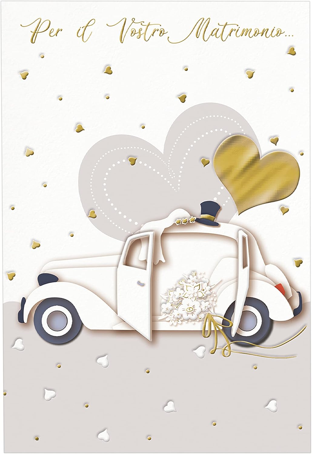 ARKRAFT biglietto auguri matrimonio con semi piantabili formato 17 x 12 cm (SM13)