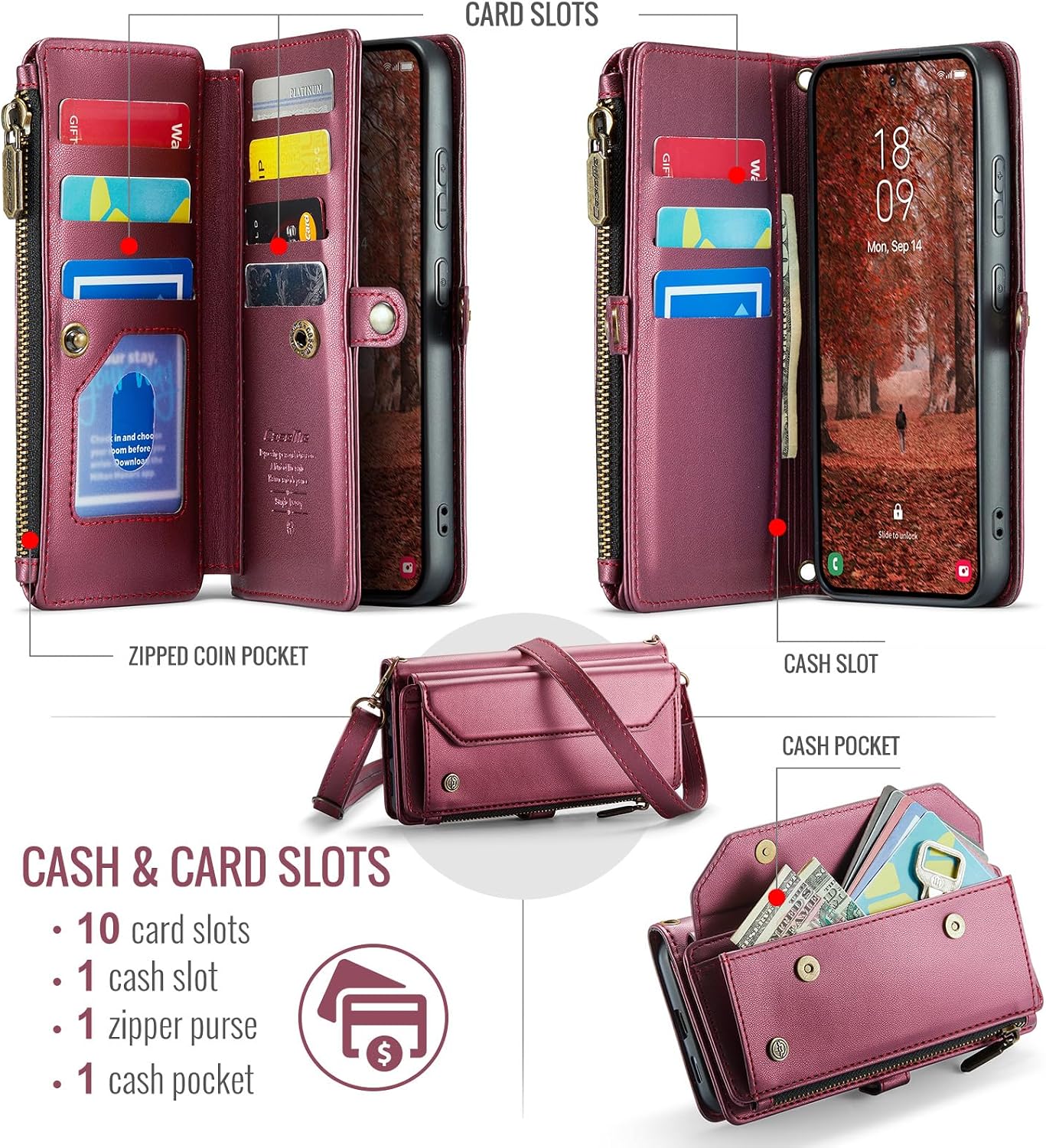 Detalle 2 de WAWZ wallet case for Samsung Galaxy S26